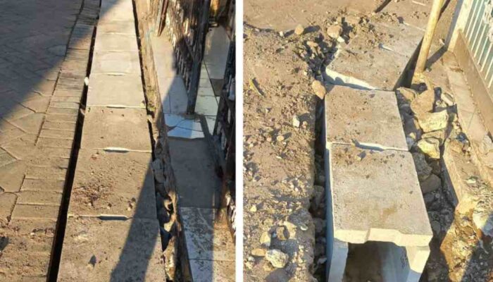 Terkesan Janggal, Proyek 3 Titik di Morokrembangan, Diduga Ada Main