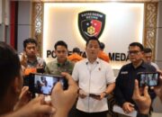 Polrestabes Medan Gagalkan Perdagangan Satwa Dilindungi 4 Lutung Sumatera dan 2 Kukang Disita