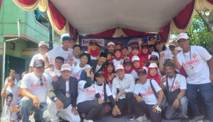 Boleric Surabaya Wetan Gelar Deklarasi Dukung Eri dan Berikan Santunan 