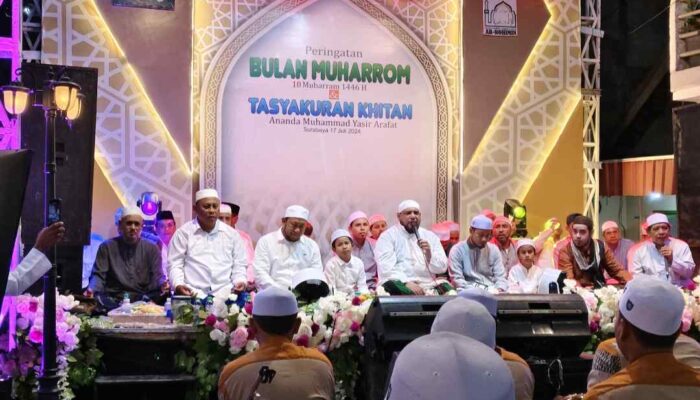 Maknai Bulan Muharram, Majelis Ar-Rohimin Laksanakan Selawatan dan Walimatul Khitan