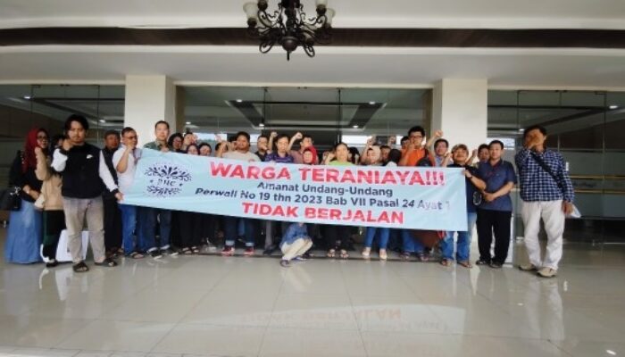 Warga Bale Hinggil Tuntut Hak atas Unit Apartemen