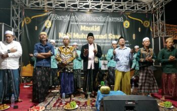 Semangat Pemuda Karang TDU Asemrowo Hidupkan Maulid Nabi Muhammad SAW