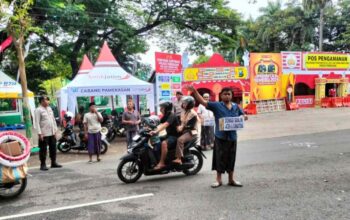 Aksi Publik di Arek Lancor, Pamekasan Galang Dana Korban Banjir