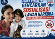 Bahaya Narkoba Intai Anak Muda, Ferra Rambeth Serukan Gerakan Bersama