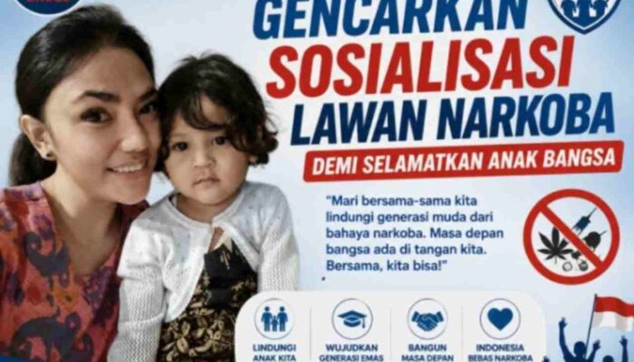 Bahaya Narkoba Intai Anak Muda, Ferra Rambeth Serukan Gerakan Bersama