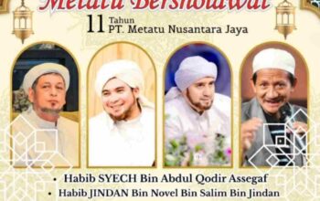 PT MNJ Gelar MNJ Bersholawat pada HUT ke-11, Hadirkan Habib Syech