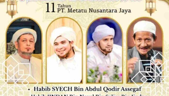 PT MNJ Gelar MNJ Bersholawat pada HUT ke-11, Hadirkan Habib Syech