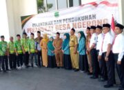 Pelayanan Publik Jadi Prioritas, Pemdes Ngerong Kukuhkan Perangkat Desa Baru
