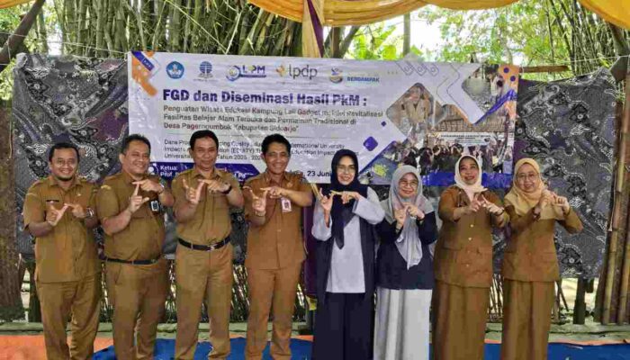 Universitas Terbuka Gandeng Pemerintah dan Masyarakat Perkuat Kampung Lali Gadget Sidoarjo
