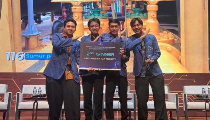 Gagas Inovasi Berbasis AI, Tim ITS Raih Juara Hackathon SKK Migas