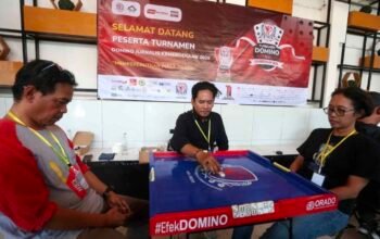 Turnamen Domino Jurnalis Kemerdekaan 2026 di Surabaya Dorong Domino Menjadi Olahraga Prestasi