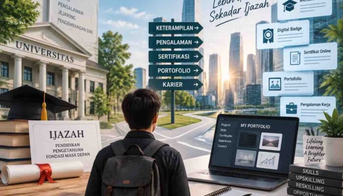 Ijazah Mulai Bukan Satu-satunya Tiket Kerja, Kredensial Digital Kian Diperhitungkan