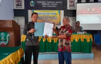 Musdes RKPDes 2027 Ronowijayan, Pemdes Dorong Pembangunan Tepat Sasaran