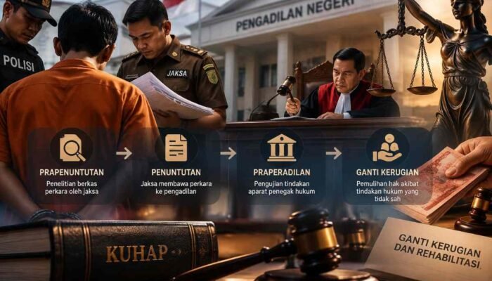 Prapenuntutan hingga Ganti Kerugian: Apakah Sistem Peradilan Pidana Indonesia Telah Menjamin Due Process of Law?