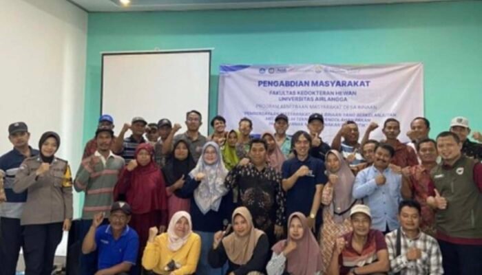 FKH UNAIR Kenalkan Teknologi Probiotik untuk Pakan Ternak di Bojonegoro