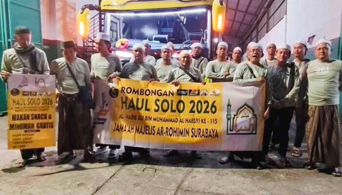 Menuju Haul Solo 2026, Majelis Ar-Rohimin Kerahkan Tim Logistik Lebih Awal